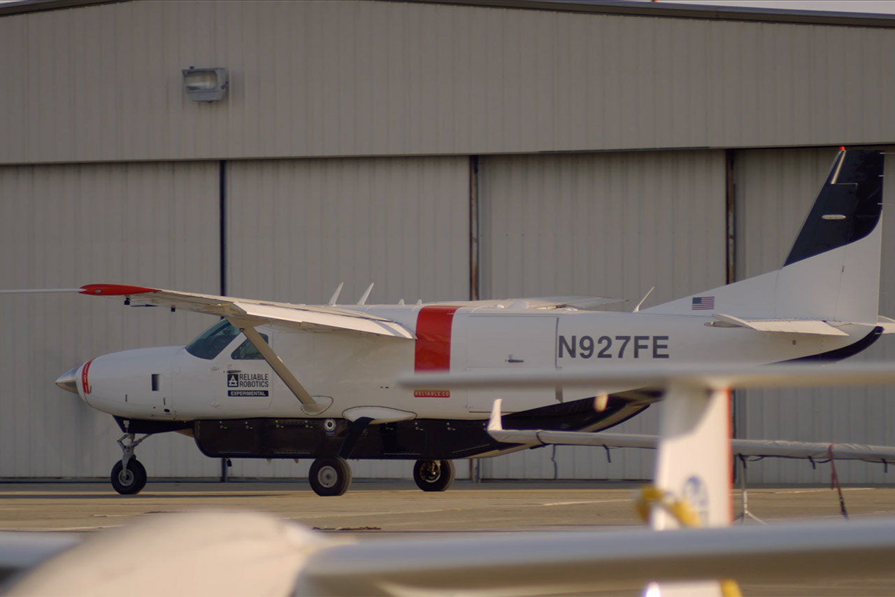 US Air Force Reliable Robotics Autonomous Flight Cargo Plane