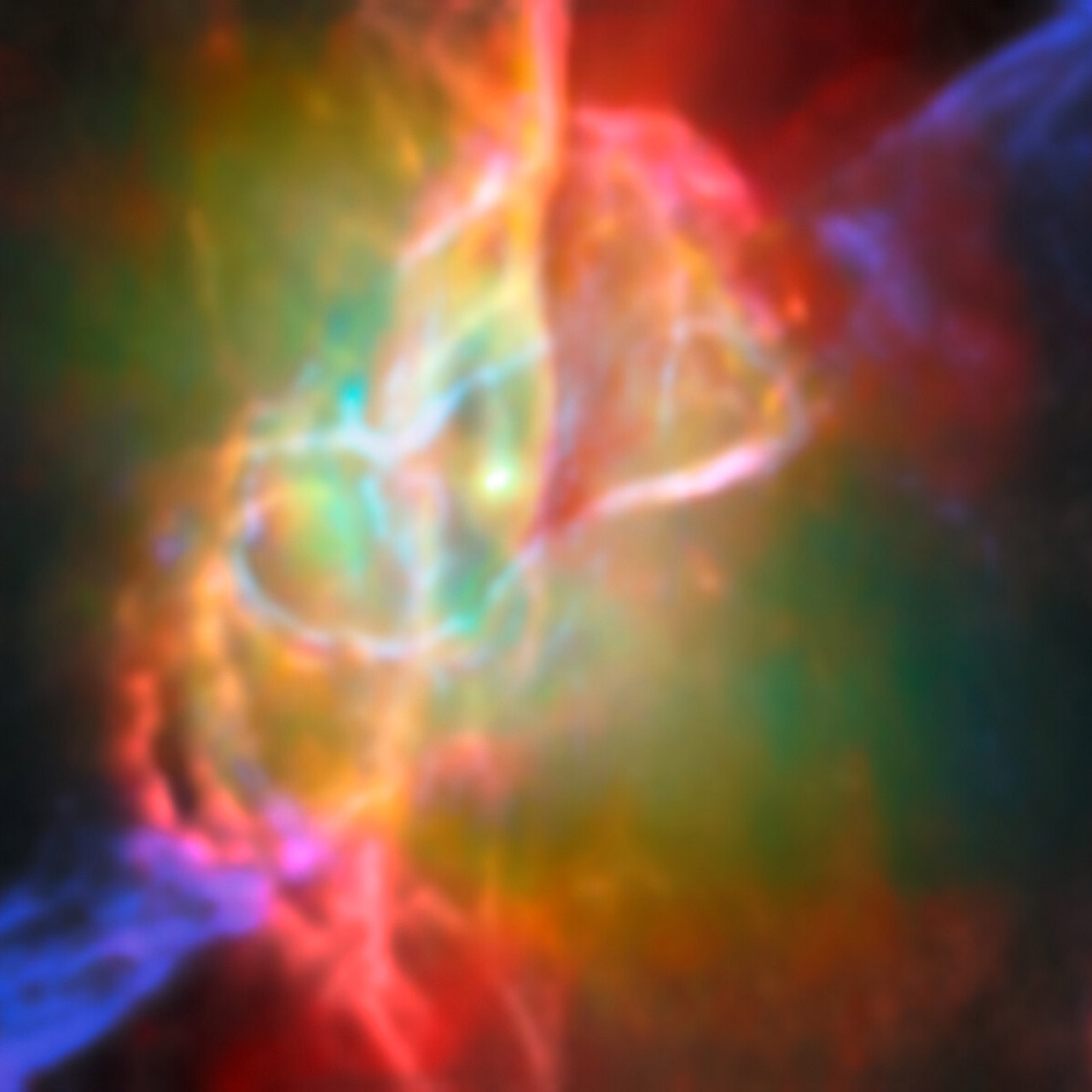 James Webb Space Telescope Butterfly Nebula Heart