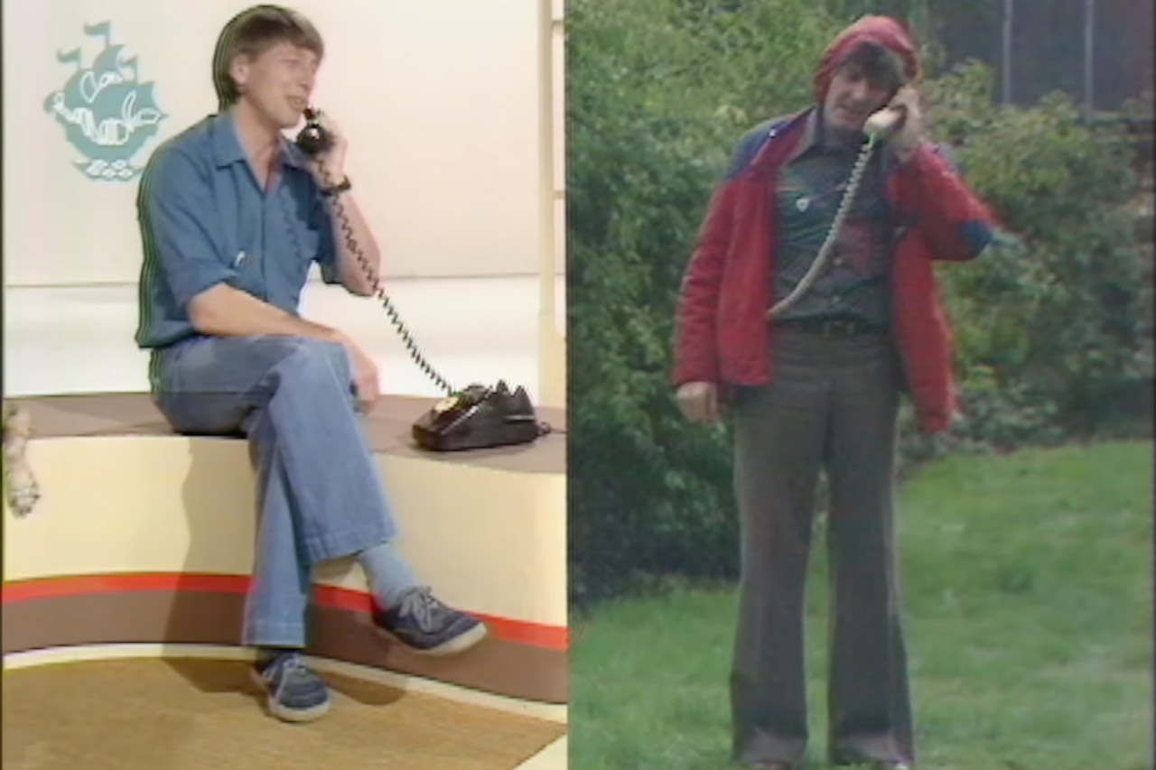 Mobile Phone Radiophone 1976 BBC Blue Peter