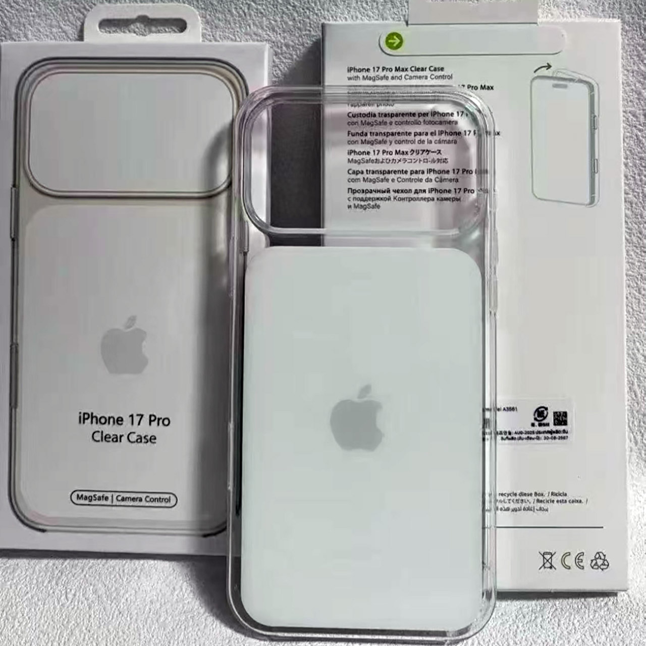 Apple iPhone 17 Pro Clear Case Leak