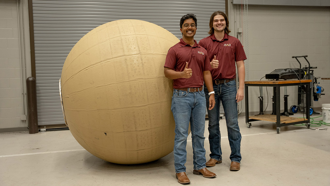 Texas A&M RoboBall Robot Space