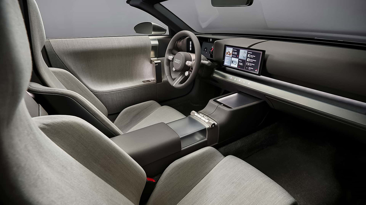 Audi Concept C Electric Roadster Interior