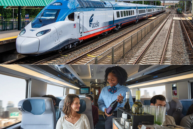 Amtrak NextGen Acela America's Fastest Train