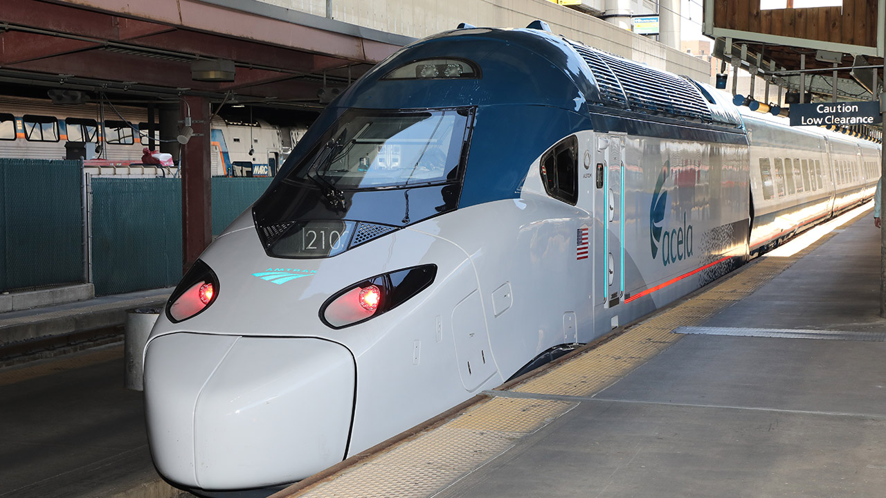 Amtrak NextGen Acela America's Fastest Train