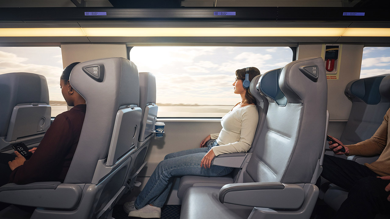 Amtrak NextGen Acela Interior