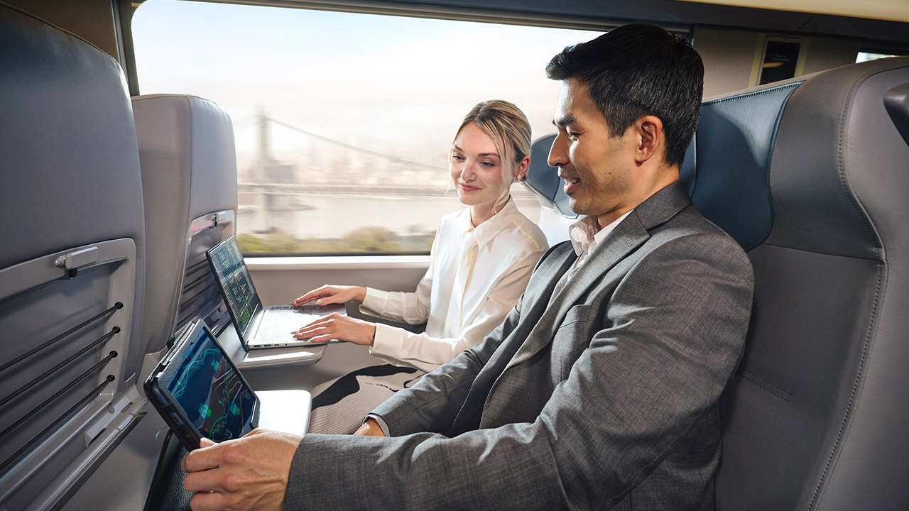 Amtrak NextGen Acela Interior
