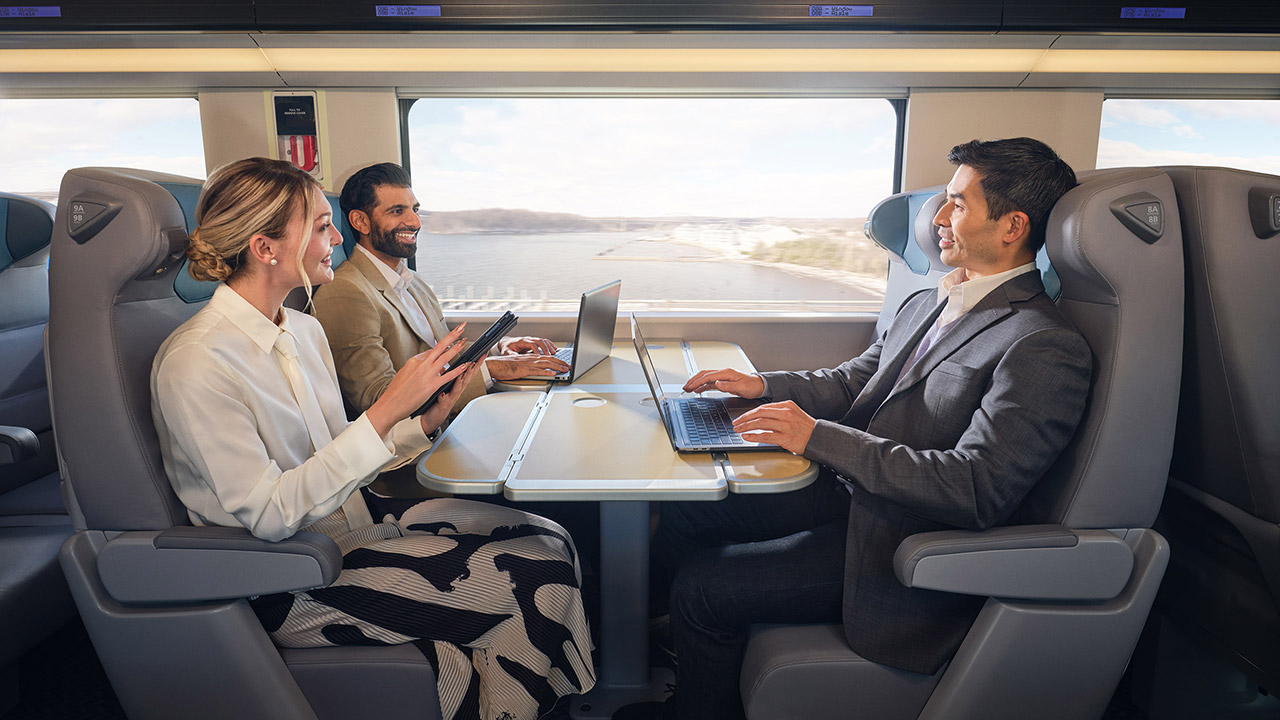 Amtrak NextGen Acela Interior