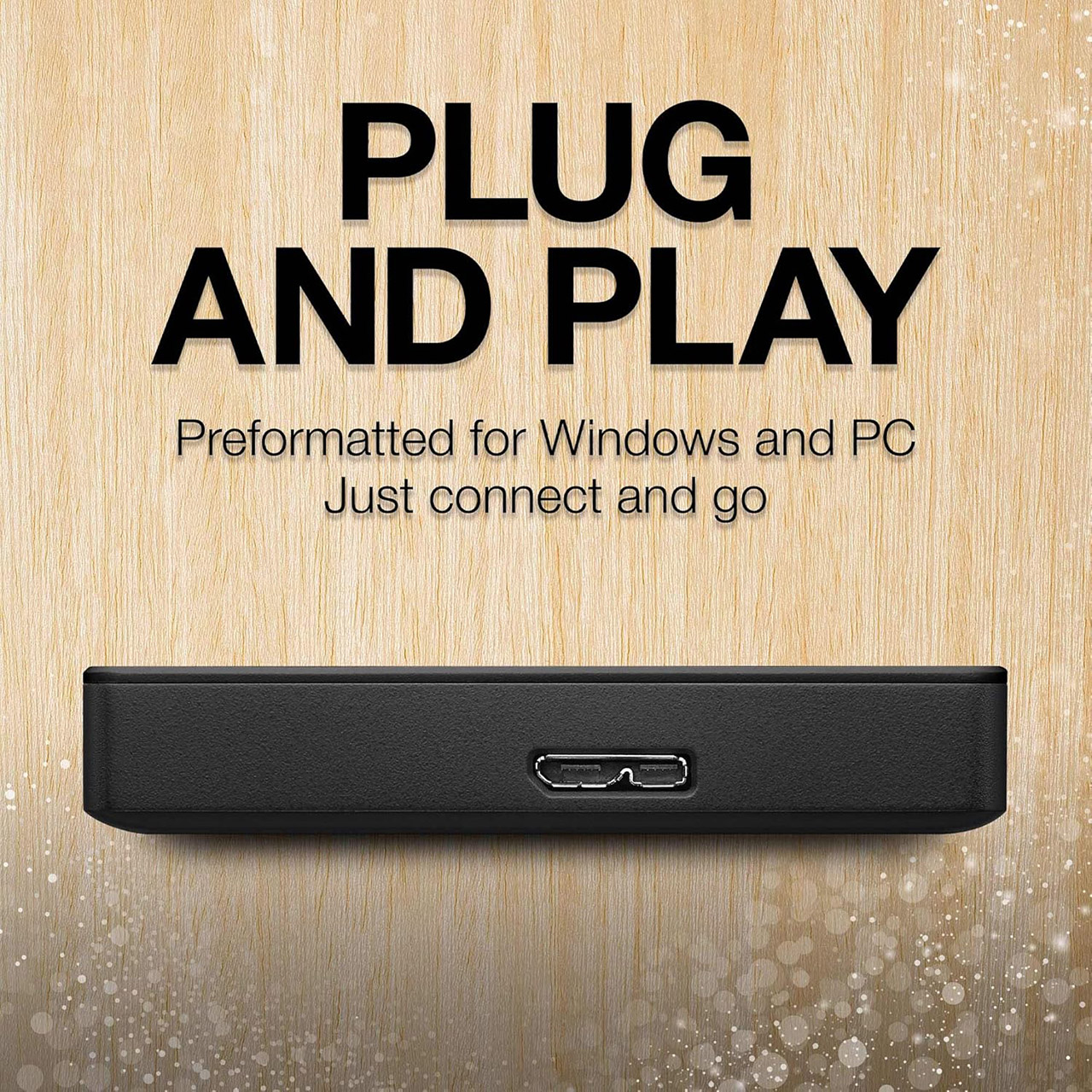 Seagate Portable 4TB External Hard Drive STXG4000400