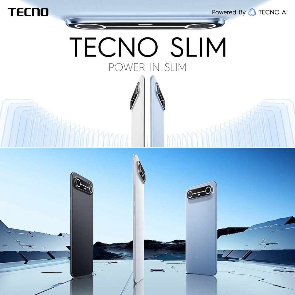 TECNO Pova Slim 5G Thinnest Smartphone