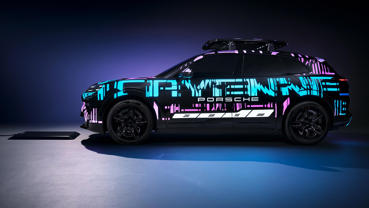 Porsche Wireless Charging Induction Cayenne Electric
