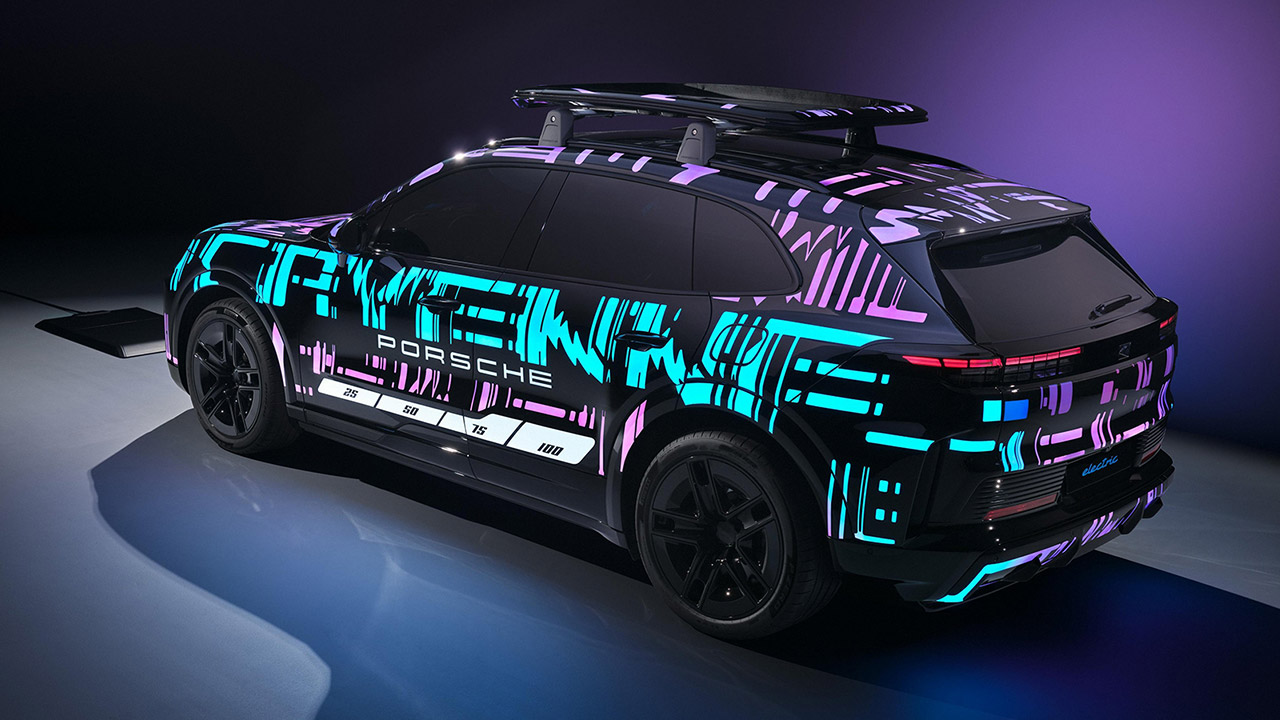 Porsche Wireless Charging Induction Cayenne Electric