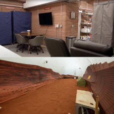 NASA Second CHAPEA Mission Astronauts Crew Simulated Mars Habitat