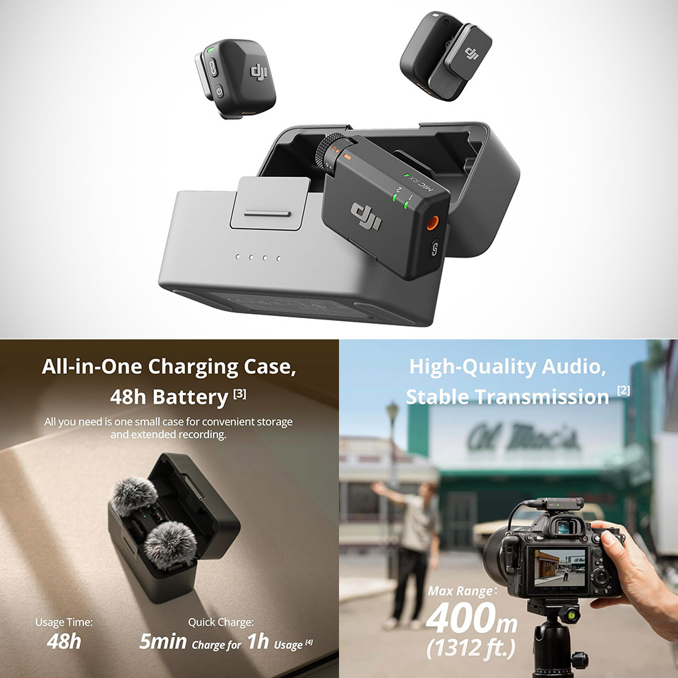 DJI Mic Mini Wireless Microphone System