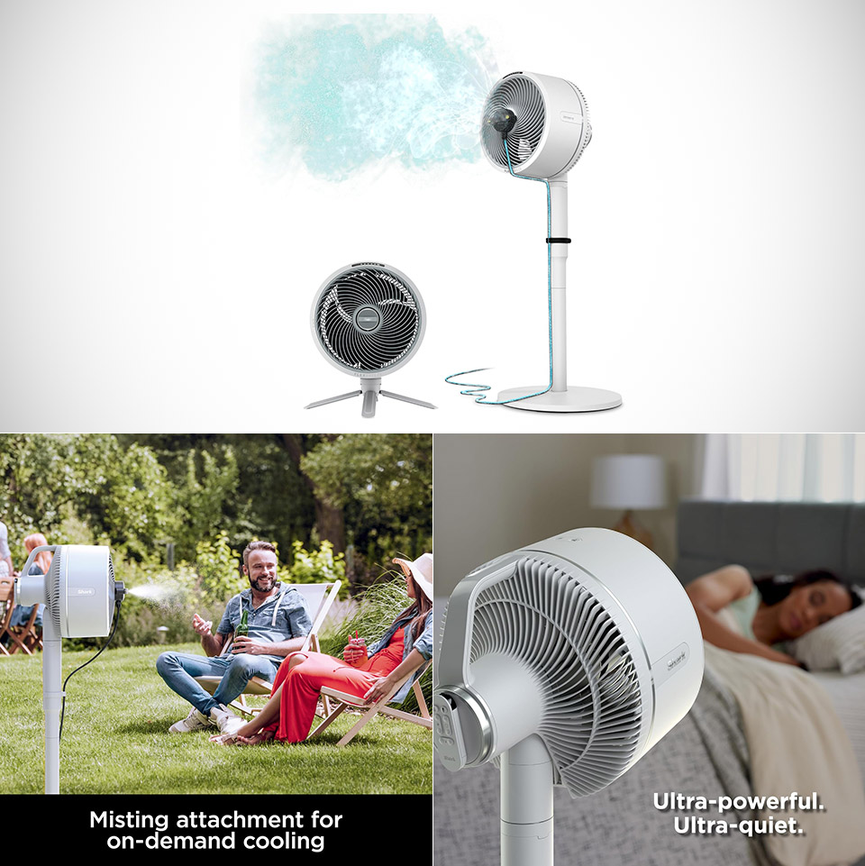 Shark FlexBreeze Fan InstaCool Misting