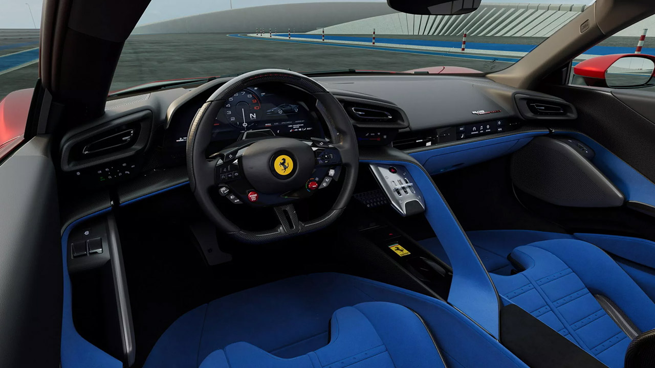 Ferrari 849 Testarossa Interior