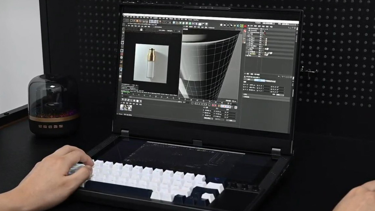 Krayzor Dual-Screen Gaming Laptop