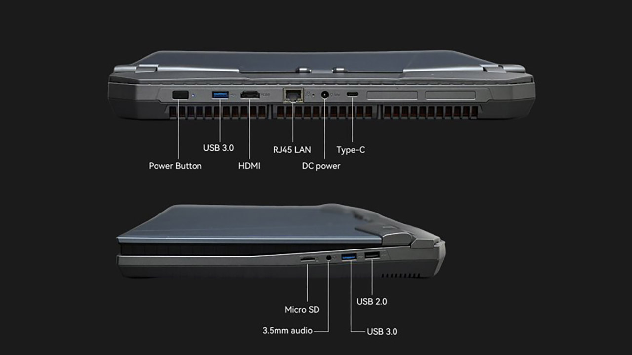 Krayzor Dual-Screen Gaming Laptop