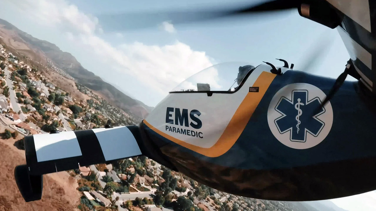 Pivotal Helix eVTOL Paramedic Test Flight