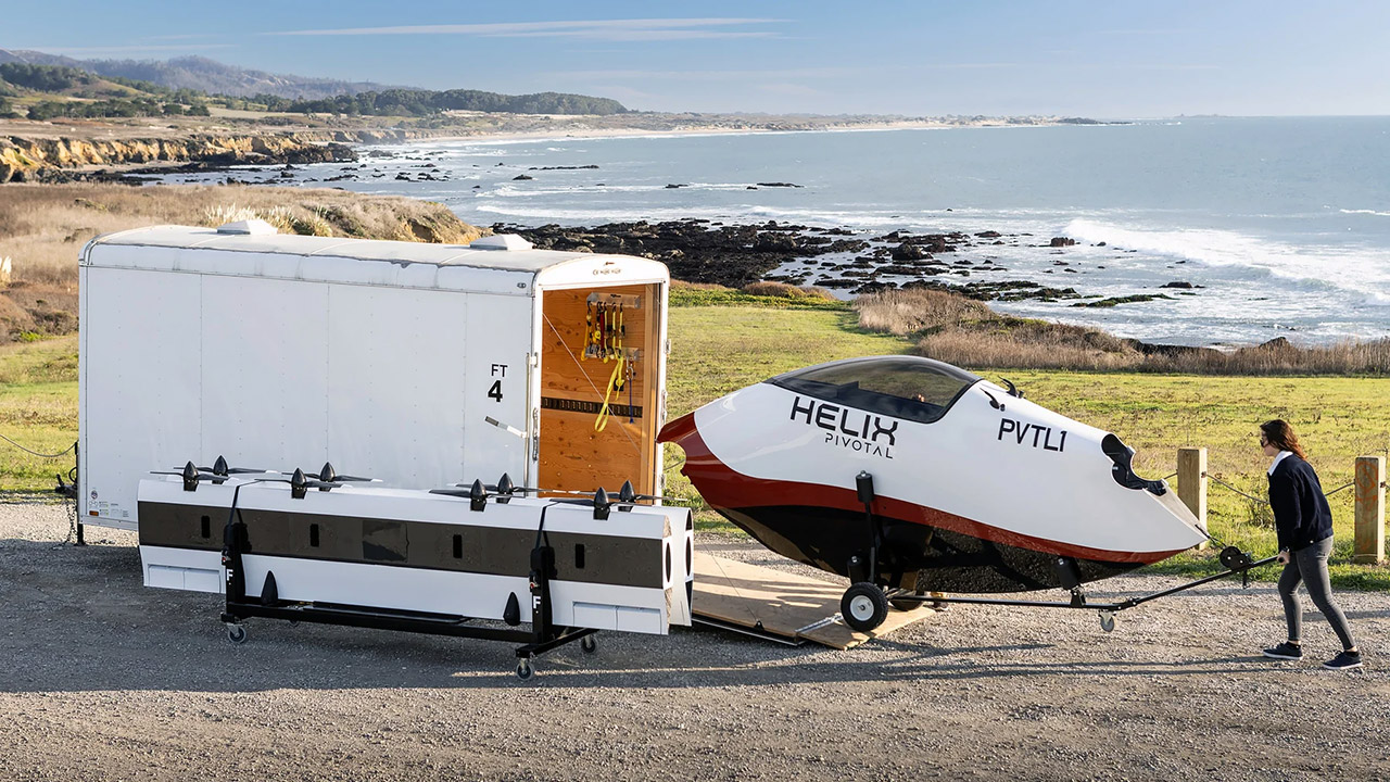 Pivotal Helix eVTOL Paramedic Test Flight