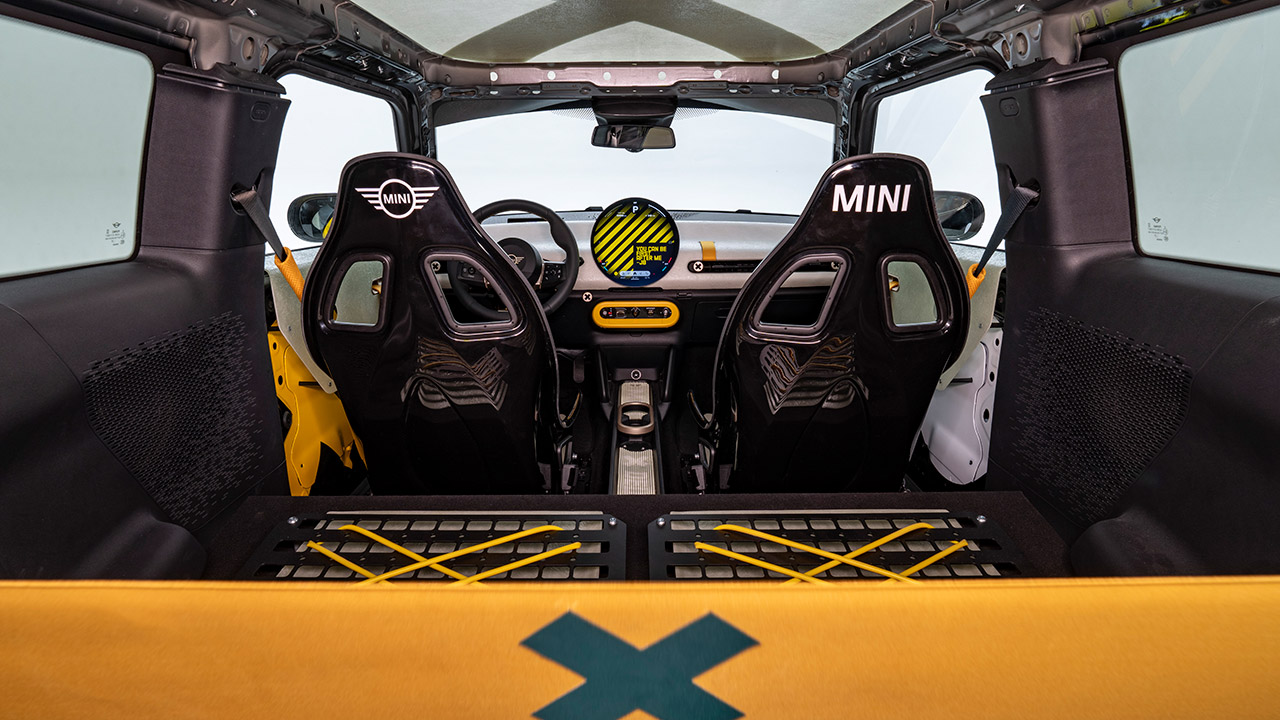 MINI JCW x Deus x Machina The Kreg Interior