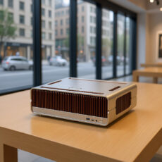 Fanless Copper PC Case