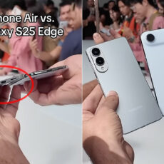 Samsung Galaxy S25 Edge vs iPhone Air