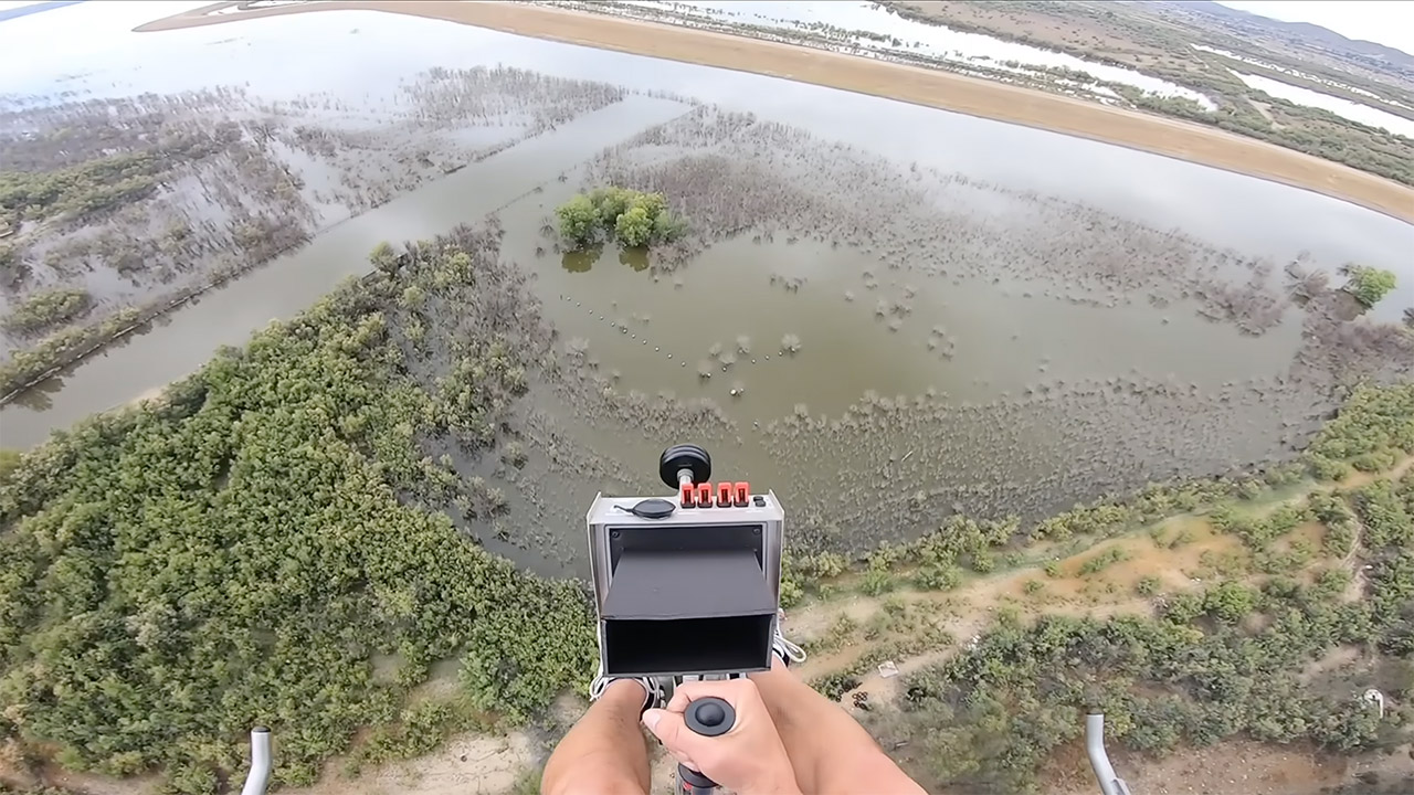Mirocopter SCH-2A Coaxial Copter Test Flight