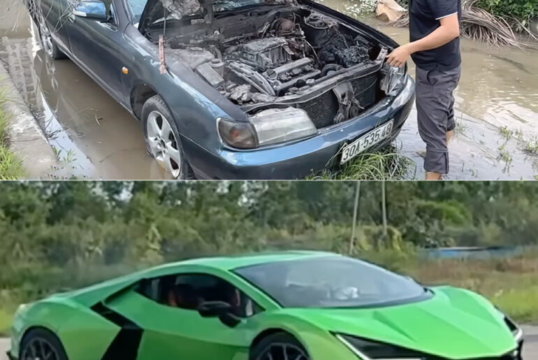 Lamborghini Revuelto Knockoff Replica Nissan