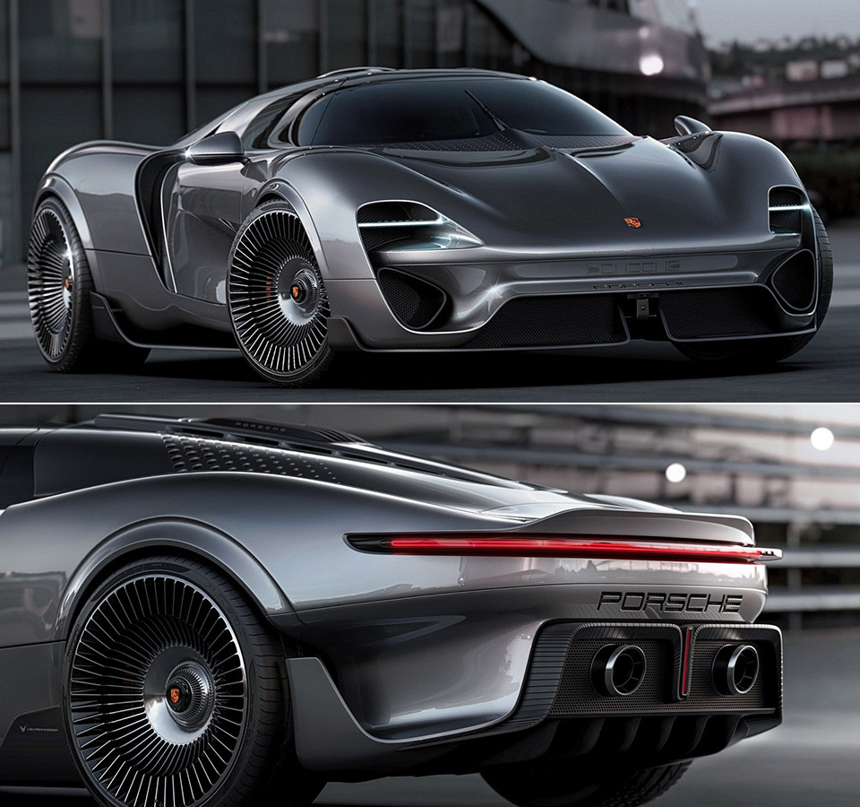 Porsche 960 GT RS Concept 918 Spyder
