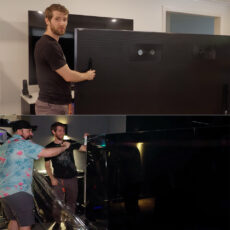 Hisense 116" UX RGB Mini LED TV Unboxing
