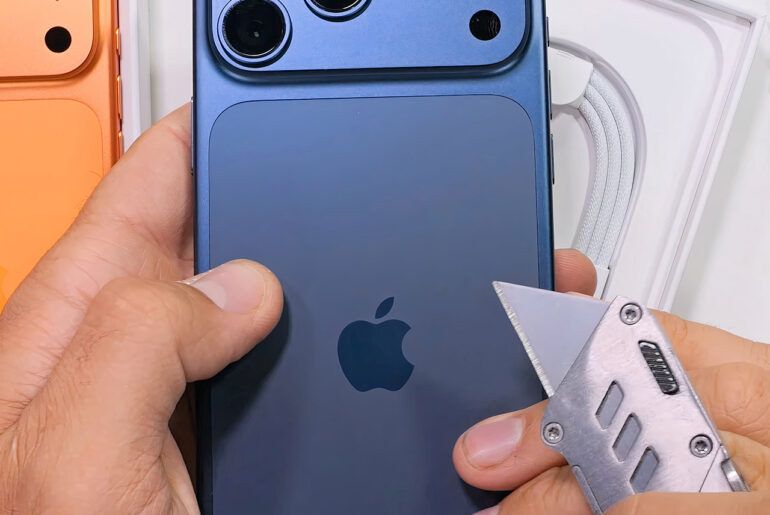 iPhone 17 Pro Durability Scratch Test