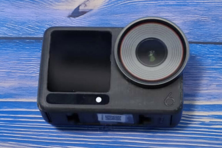 DJI Action 6 Camera Leak Spy Shot