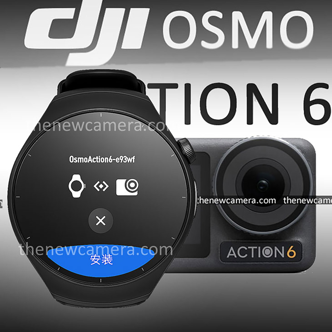 DJI Osmo Action 6 Camera Leak Spy Shot