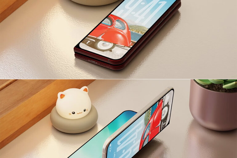 Two iPhone Air Foldable Apple Phone