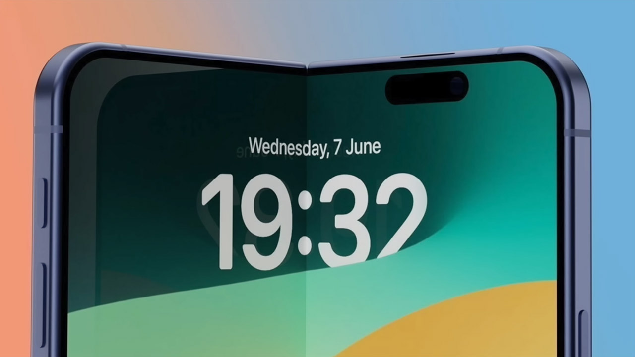 Two iPhone Air Foldable Apple Phone