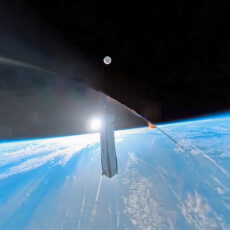 Jeff Bezos Blue Origin Free Flying Camera Launch