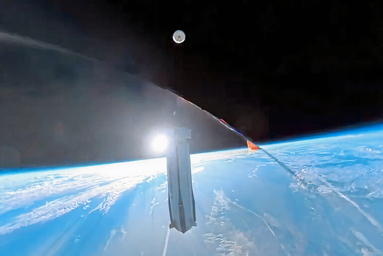 Jeff Bezos Blue Origin Free Flying Camera Launch