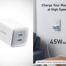 Anker 523 Nano 47W 2-Port USB-C Charger