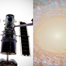 Hubble NGC 2775 Hybrid Galaxy