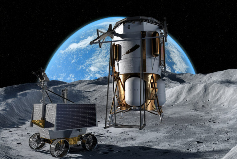 NASA VIPER Mission Moon Blue Origin