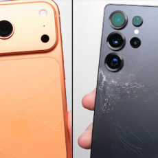 iPhone 17 Pro Max vs Samsung Galaxy S25 Ultra Drop Test