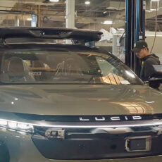 Lucid Uber SUV Robotaxi Delivery
