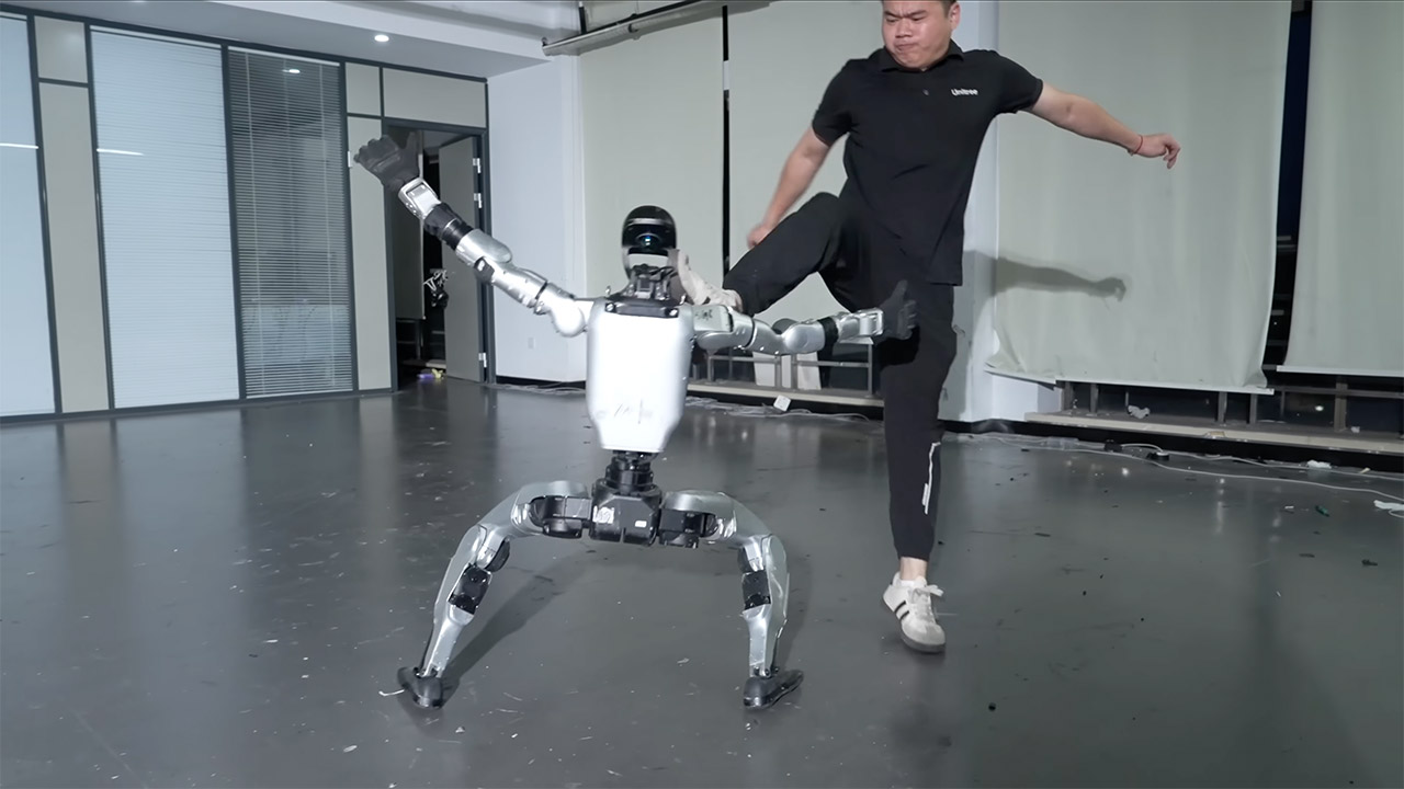 Unitree's G1 Humanoid Robotic Will get 'Anti-Gravity Mode', Showcases Kicks, Falls, and Relentless Comebacks 2 Unitree G1 Humanoid Robot Anti-Gravity Mode