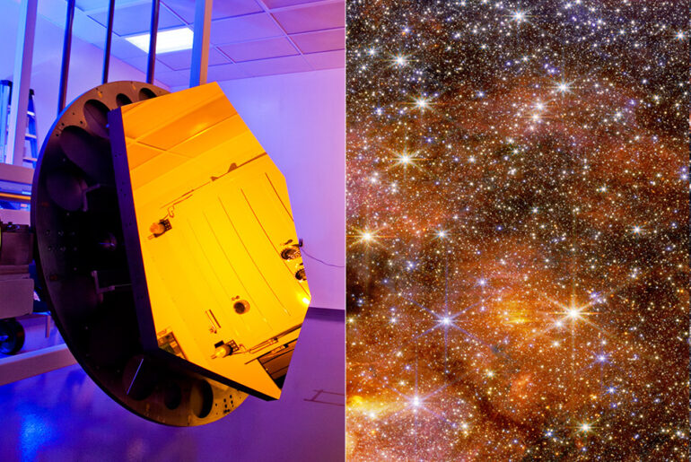 James Webb Space Telescope Sagittarius B2 Molecular Cloud