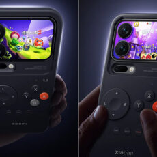 Xiaomi 17 Pro Retro Handheld Console Case