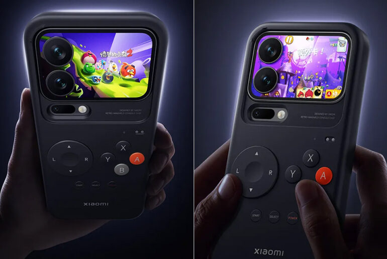Xiaomi 17 Pro Retro Handheld Console Case