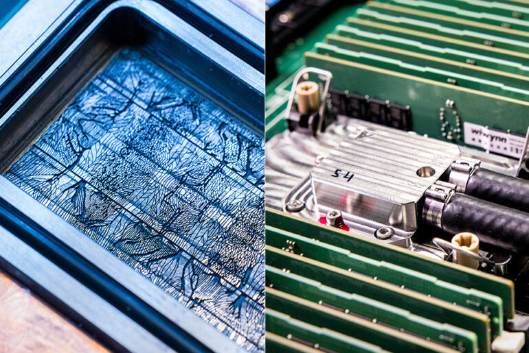 Microsoft Microfluidics Chip Cooling