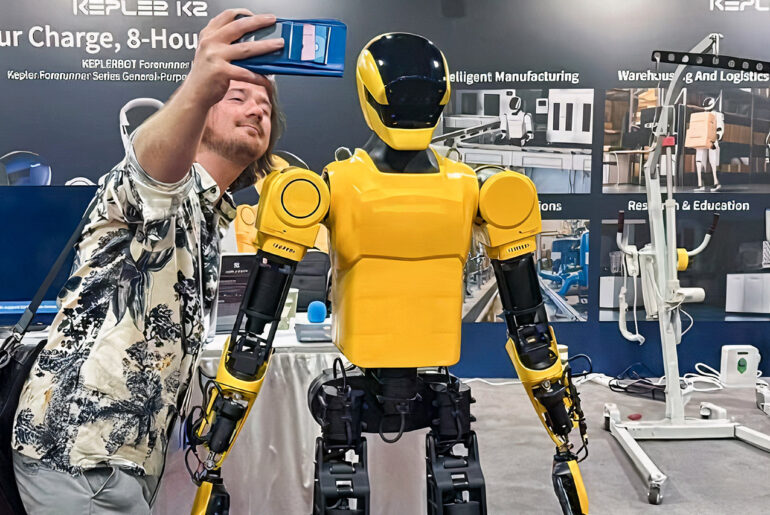Kepler K2 Bumblebee Humanoid Robot