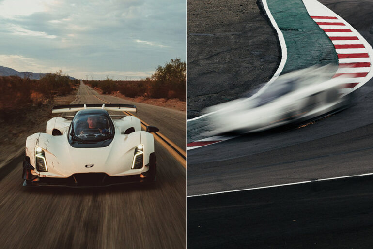 3D-Printed Czinger 21C Supercar Track Records