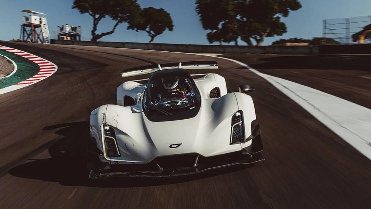 3D-Printed Czinger 21C Supercar Track Records